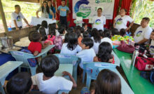 Chelsea Logistics donates school supplies to students in Romblon